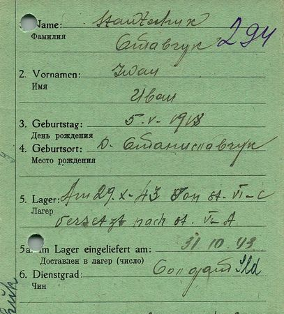 Ставчук Иван Григорьевич