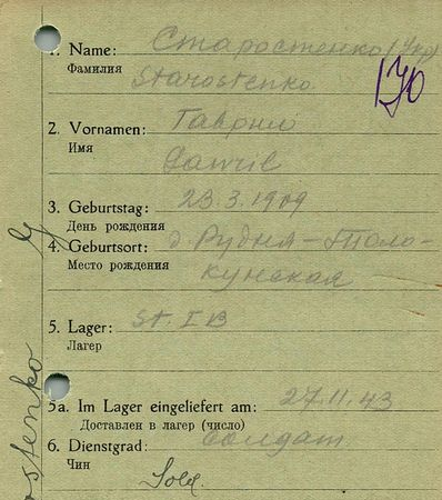 Старостенко Гаврил Маркович