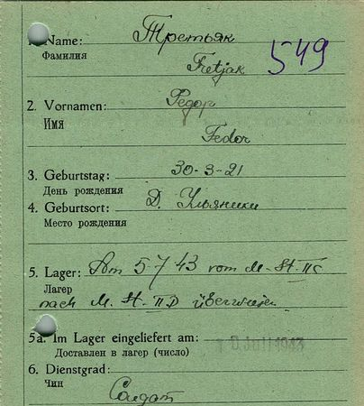 Третьяк Федор Тихонович