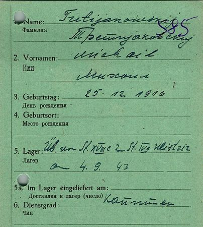 Третьяковский Михаил Степанович