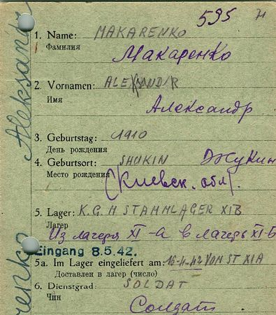 Макаренко Александр Алексеевич