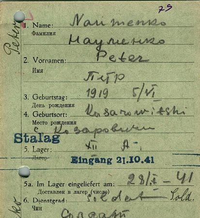 Науменко Петр Григорьевич