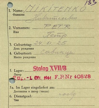 Никитенко Петр Алексеевич