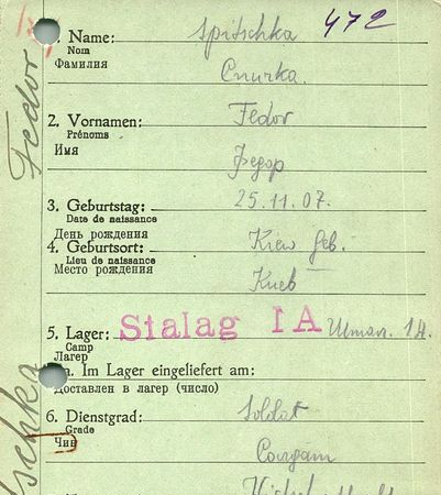 Спичка Федор Прокопович