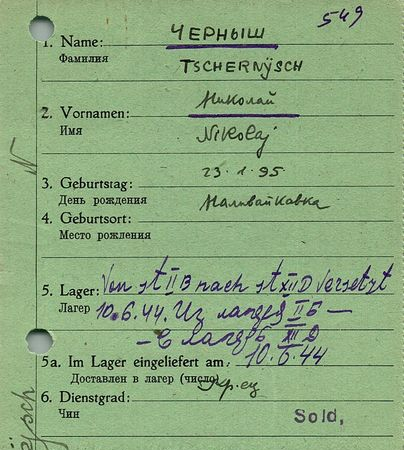 Черныш Николай Семенович