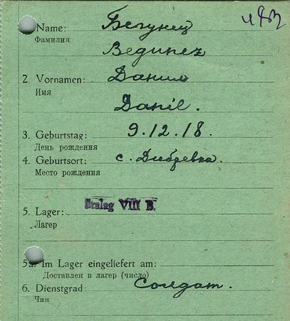 Бегунец Данил Кириллович