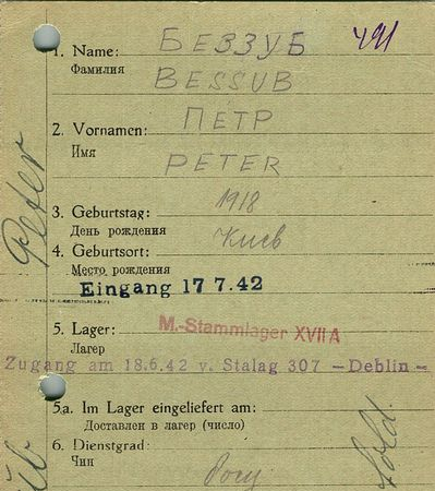 Беззуб Петр Трифонович