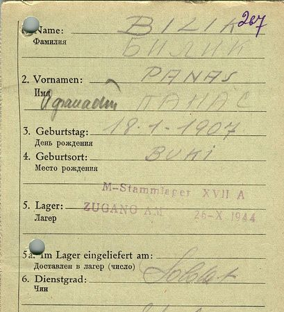 Билик Панас Евсеевич