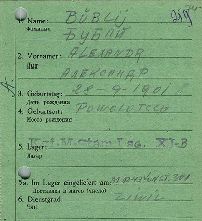 Бублий Александр Иванович