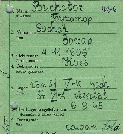 Бухатор Захар Митрофанович