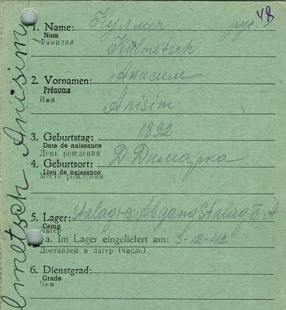 Кульмеч Анисим Федорович