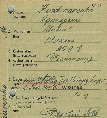 Кушнаренко Михаил Алексеевич