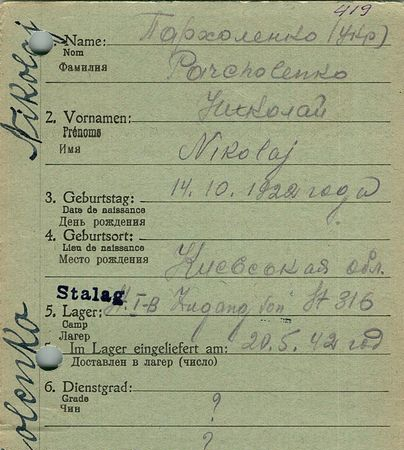 Пархоменко Николай Андреевич