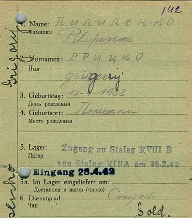 Пилипенко Грицько Иванович