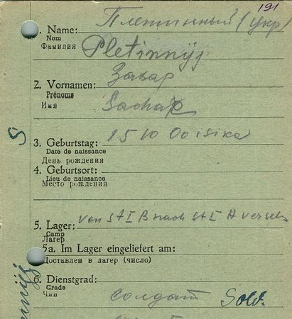 Плетинный Захар Михайлович