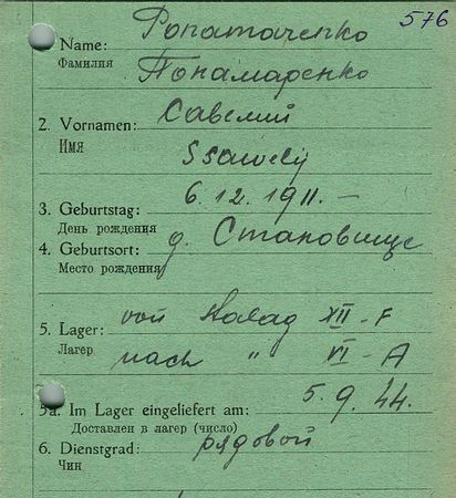 Понамаренко Савелий Ефимович