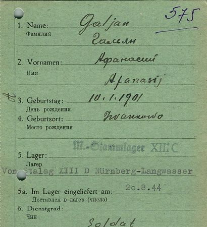 Гальян Афанасий Петрович