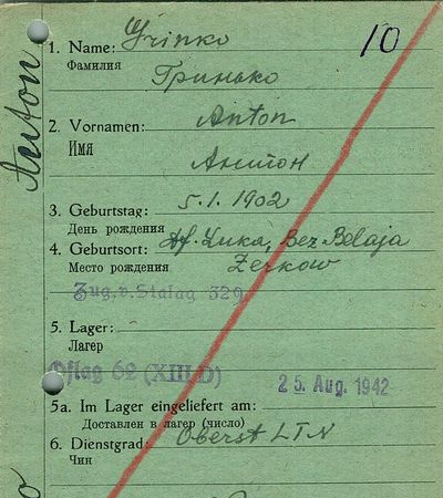 Гринько Антон Евсентьевич