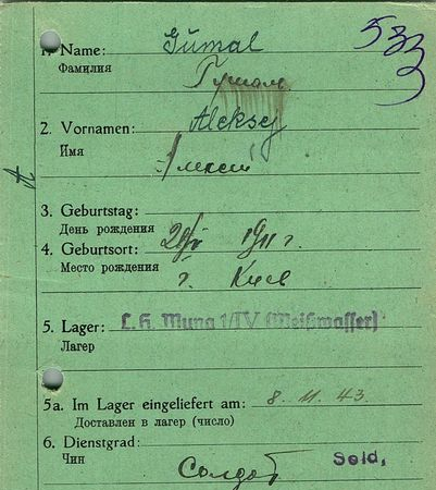 Гумал Алексей Павлович