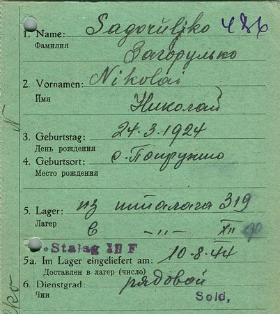 Загорулько Николай Евгеньевич