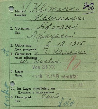 Клименко Афанасий Порфирович