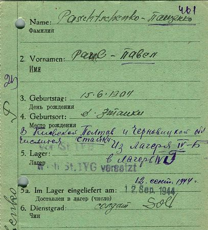 Пащенко Павел Никифорович