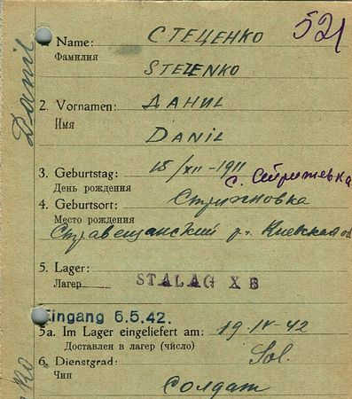 Стеценко Данил Трифонович