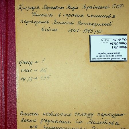 Партизанское соединение им. Молотова Михаила Салая