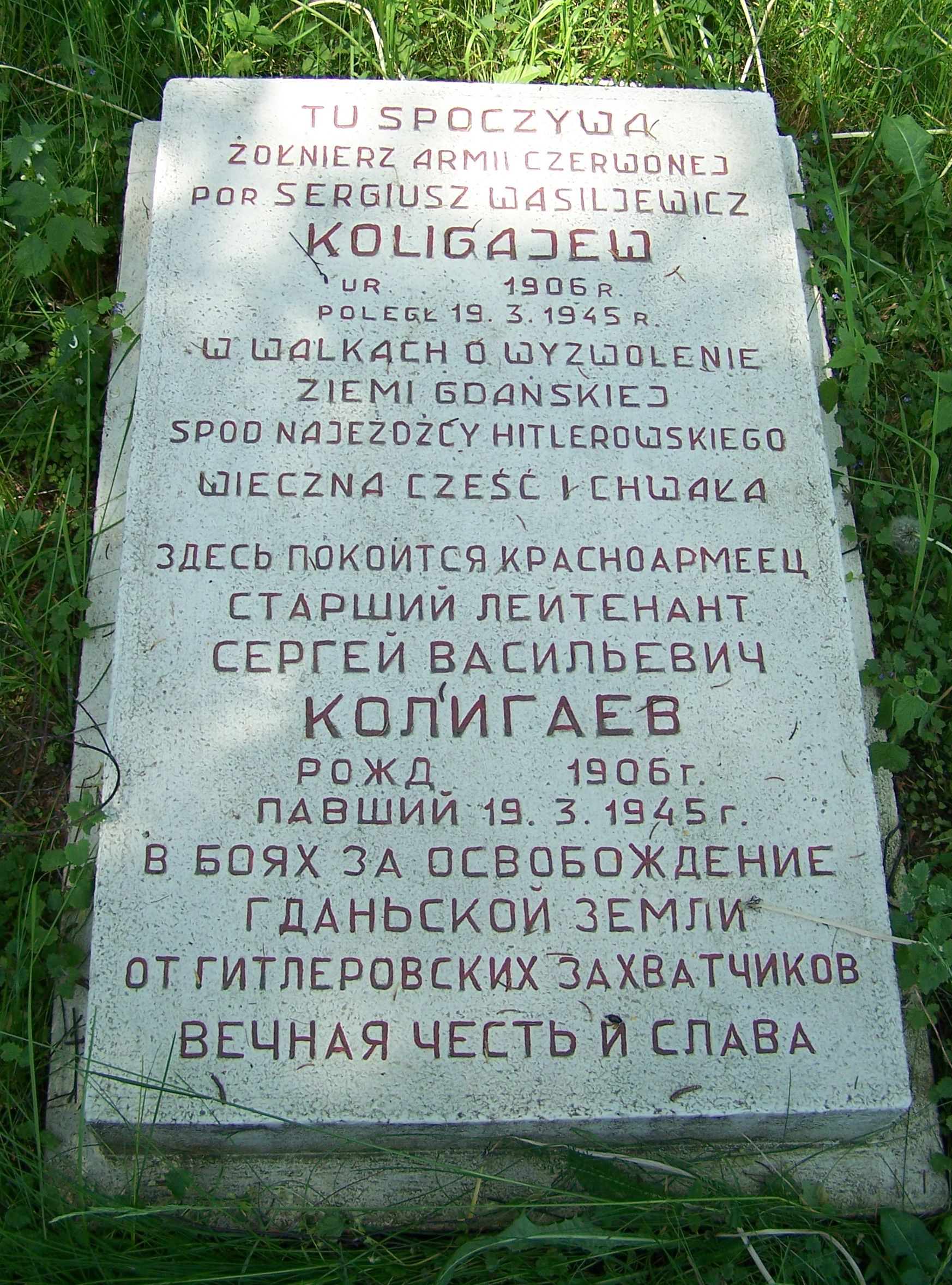 Воинское кладбище в с. Бояно