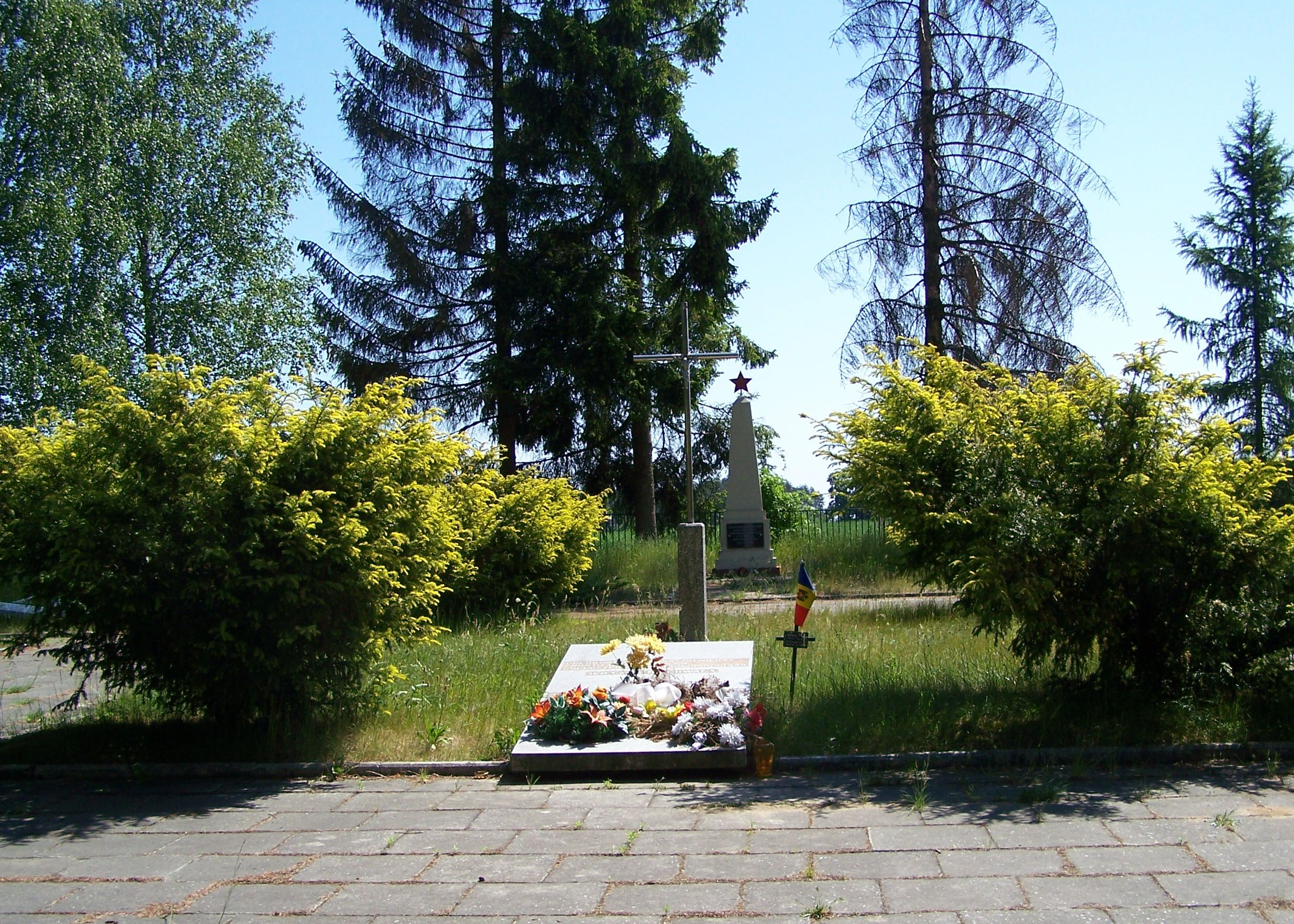 Воинское кладбище в с. Бояно