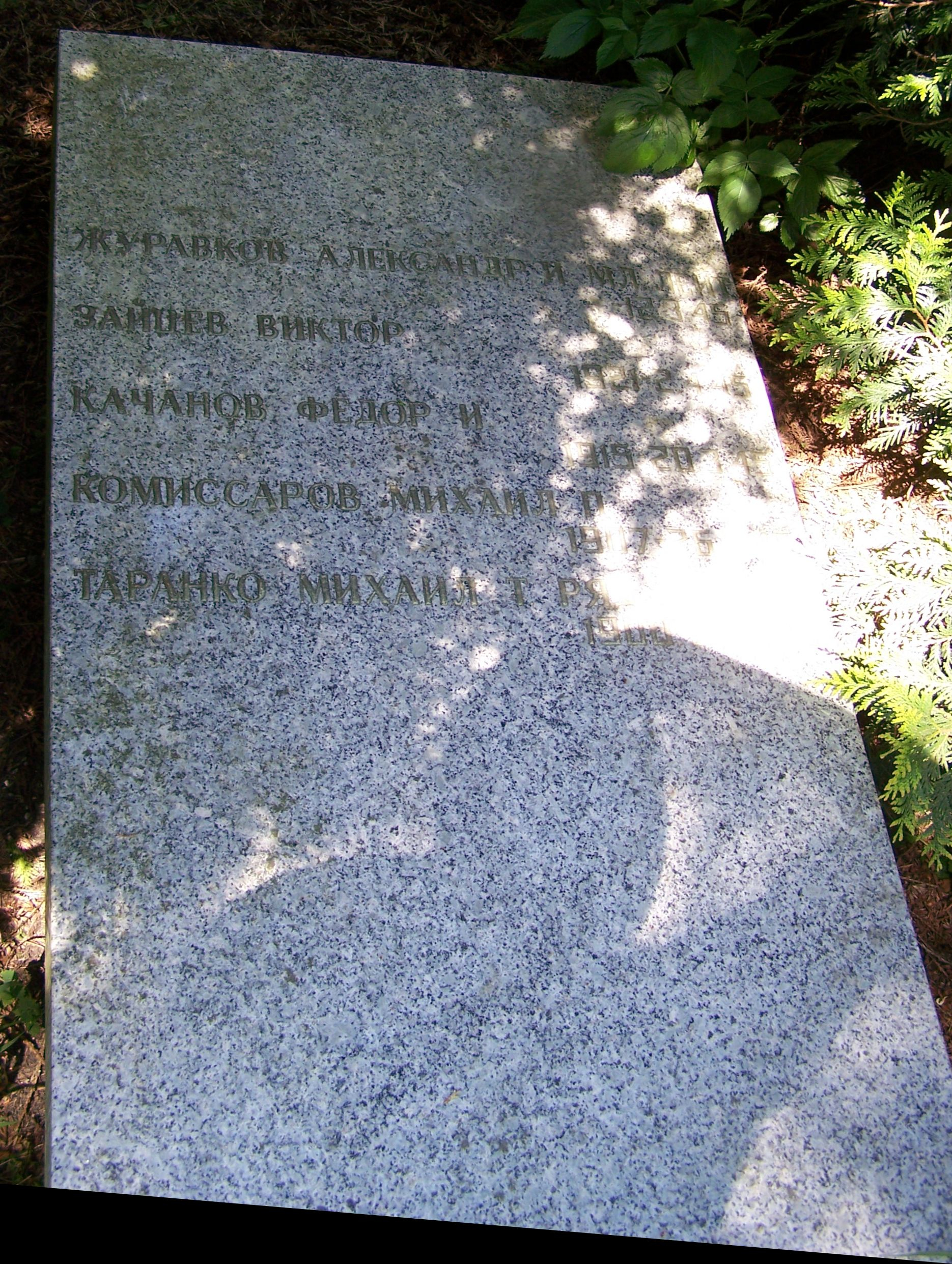 Воинское кладбище в с. Бояно