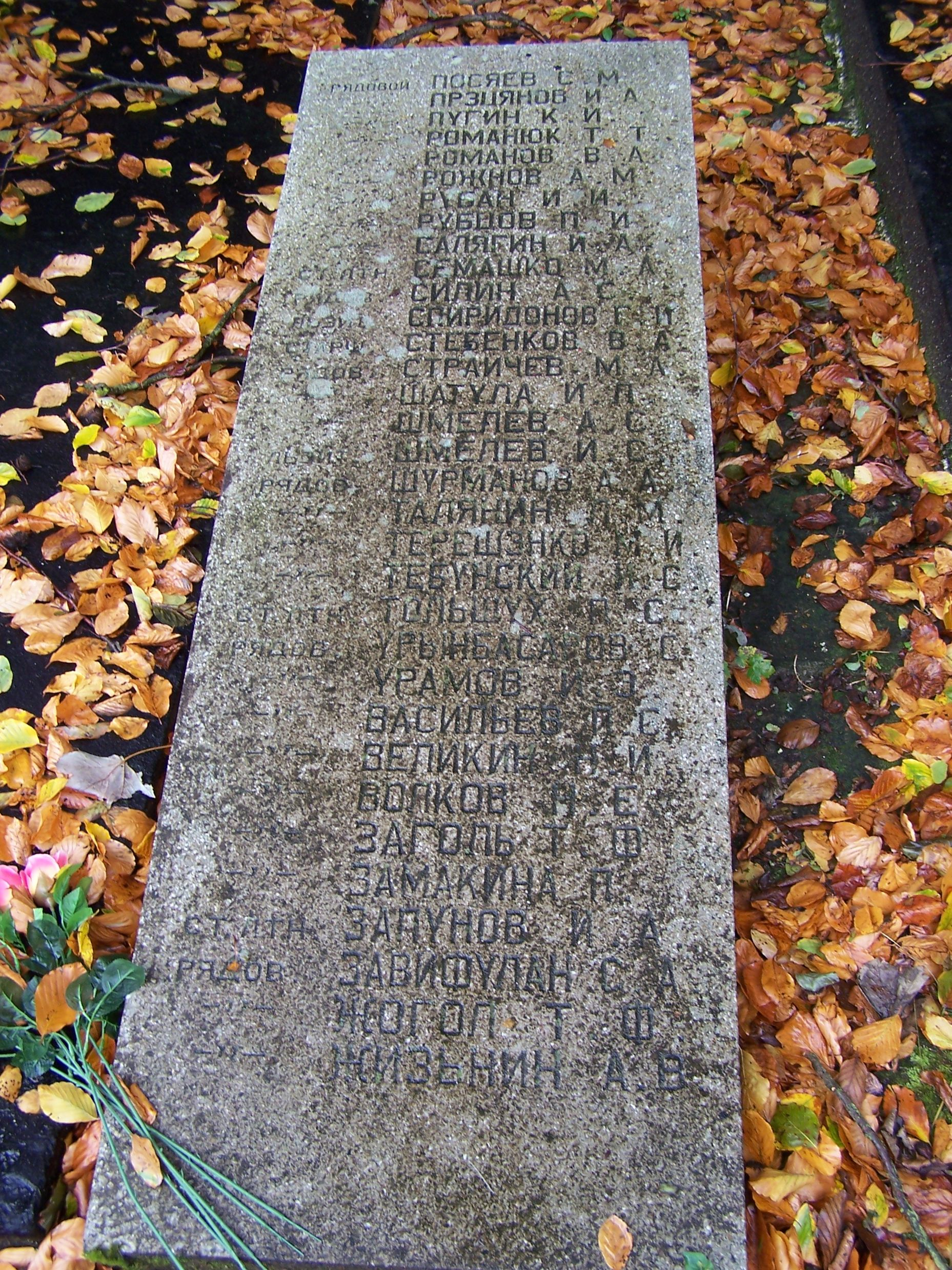 Военное кладбище в с. Варч