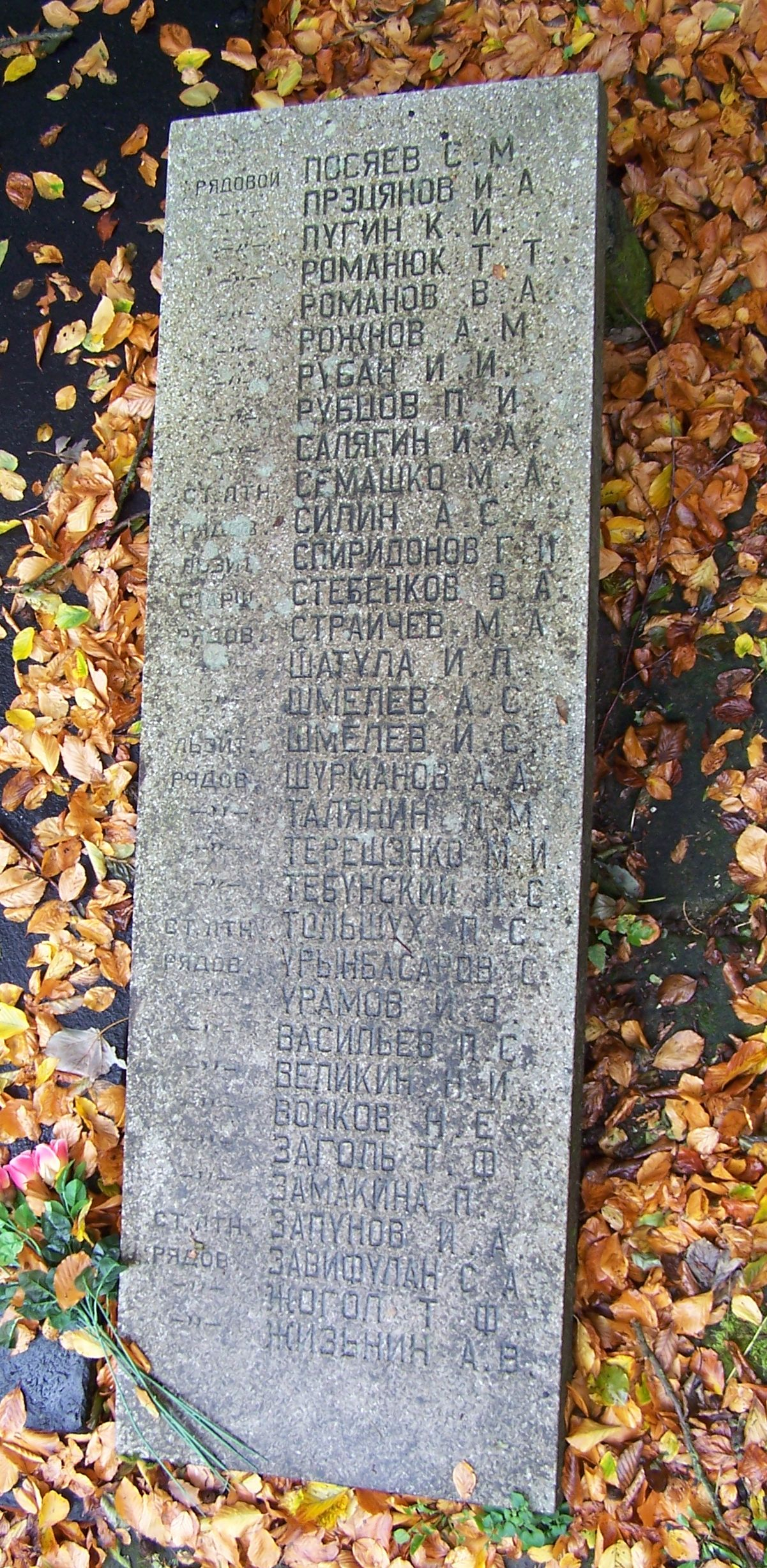 Военное кладбище в с. Варч