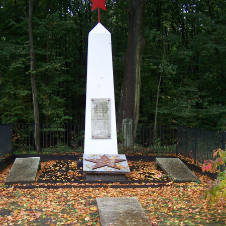 Военное кладбище в с. Варч