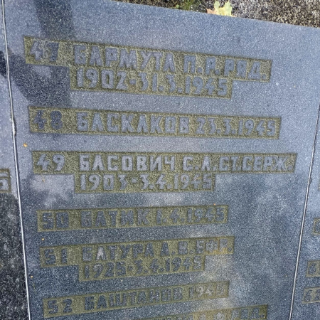 Воинское кладбище в Гданьске