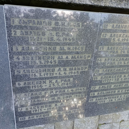 Воинское кладбище в Гданьске