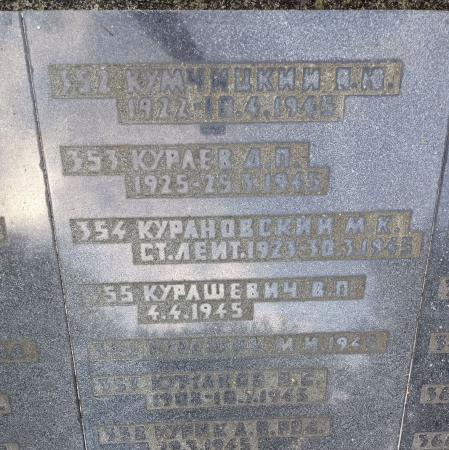 Воинское кладбище в Гданьске