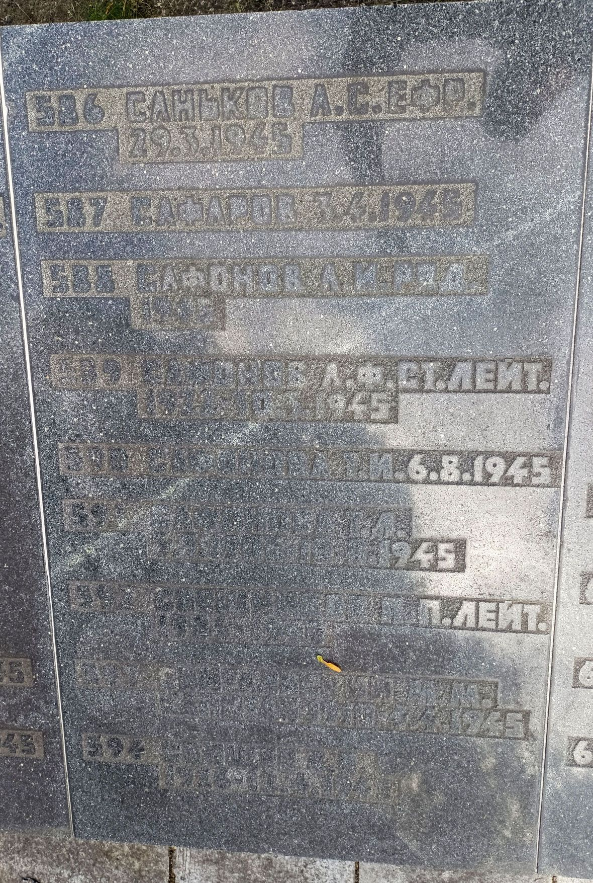 Воинское кладбище в Гданьске