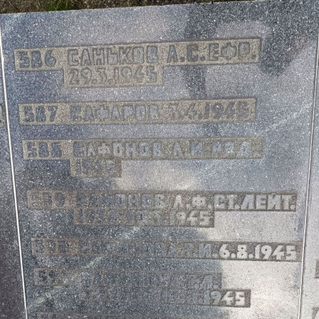 Воинское кладбище в Гданьске