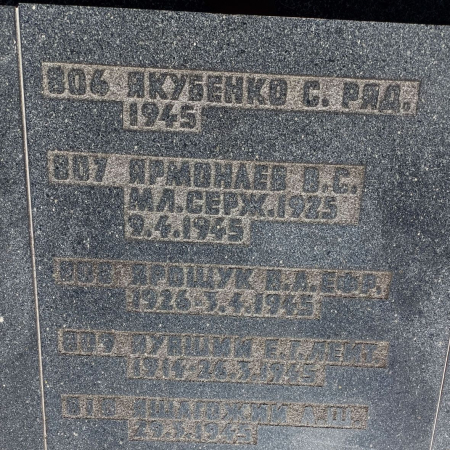 Воинское кладбище в Гданьске