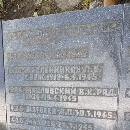 Воинское кладбище в Гданьске