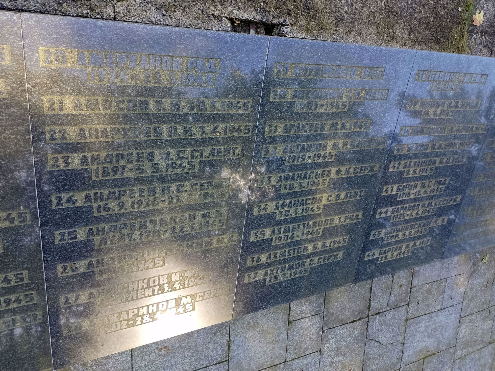 Воинское кладбище в Гданьске