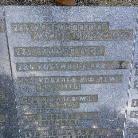 Воинское кладбище в Гданьске