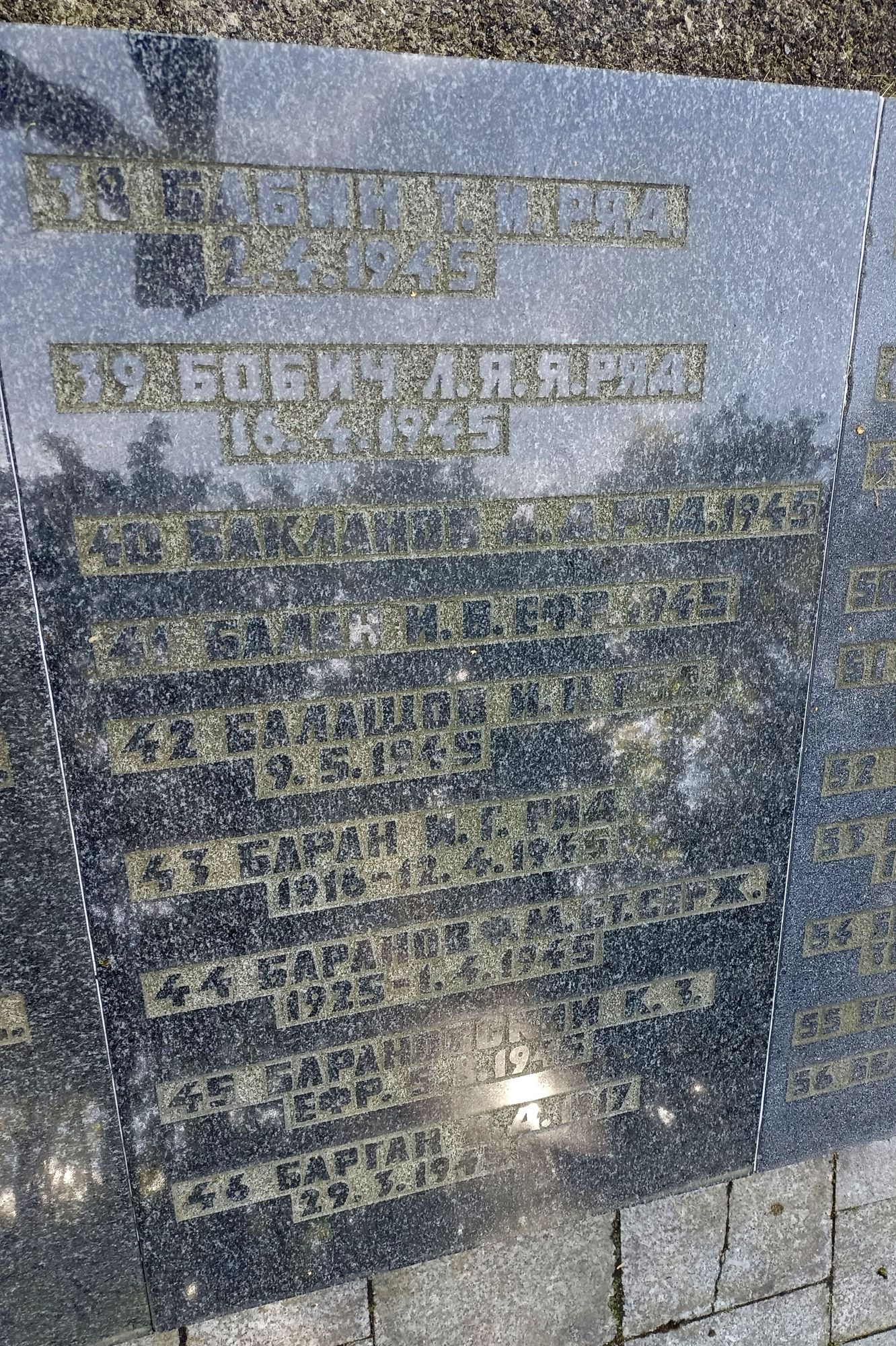 Воинское кладбище в Гданьске