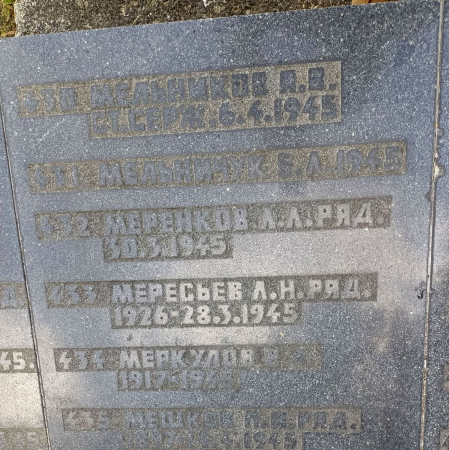 Воинское кладбище в Гданьске