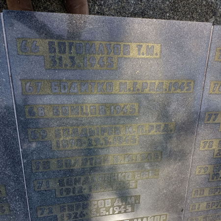 Воинское кладбище в Гданьске