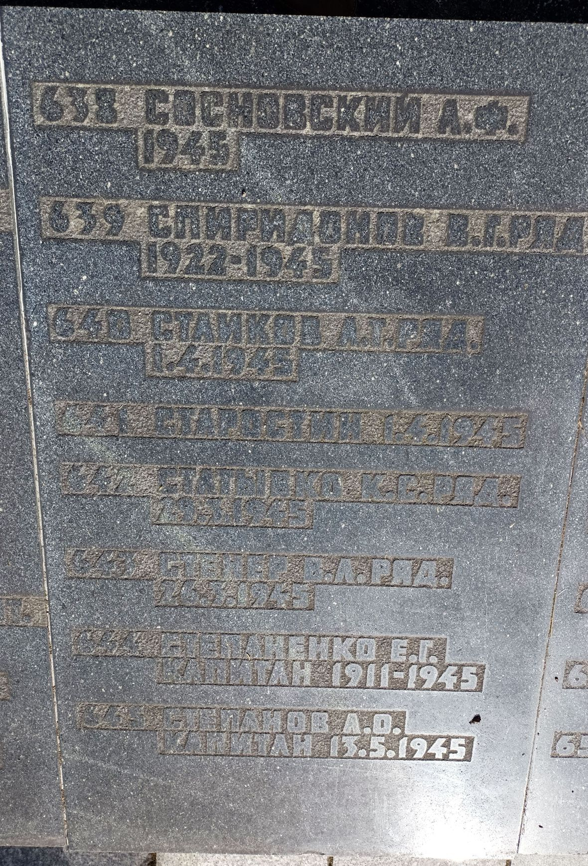 Воинское кладбище в Гданьске