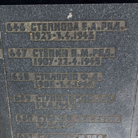 Воинское кладбище в Гданьске