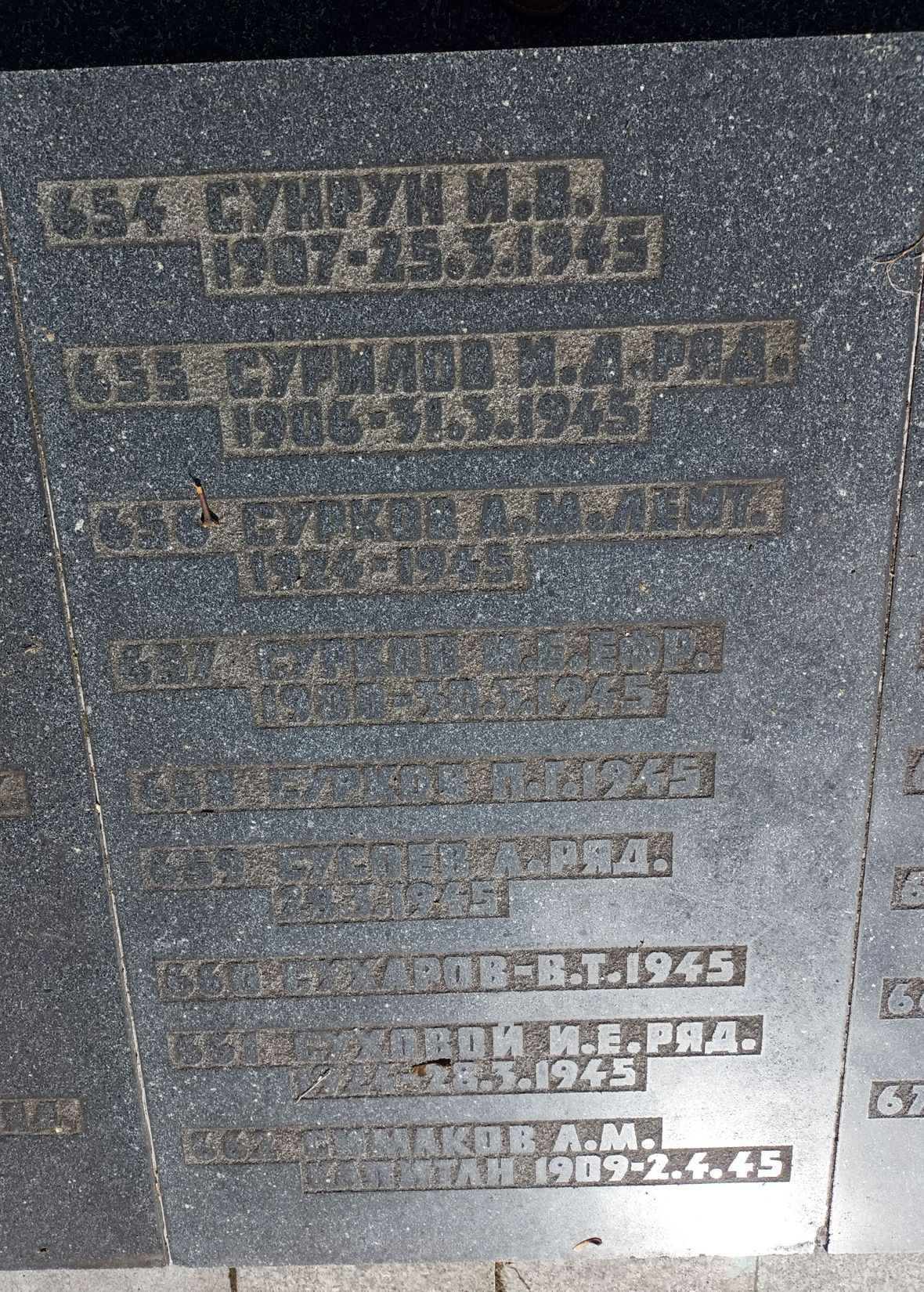 Воинское кладбище в Гданьске