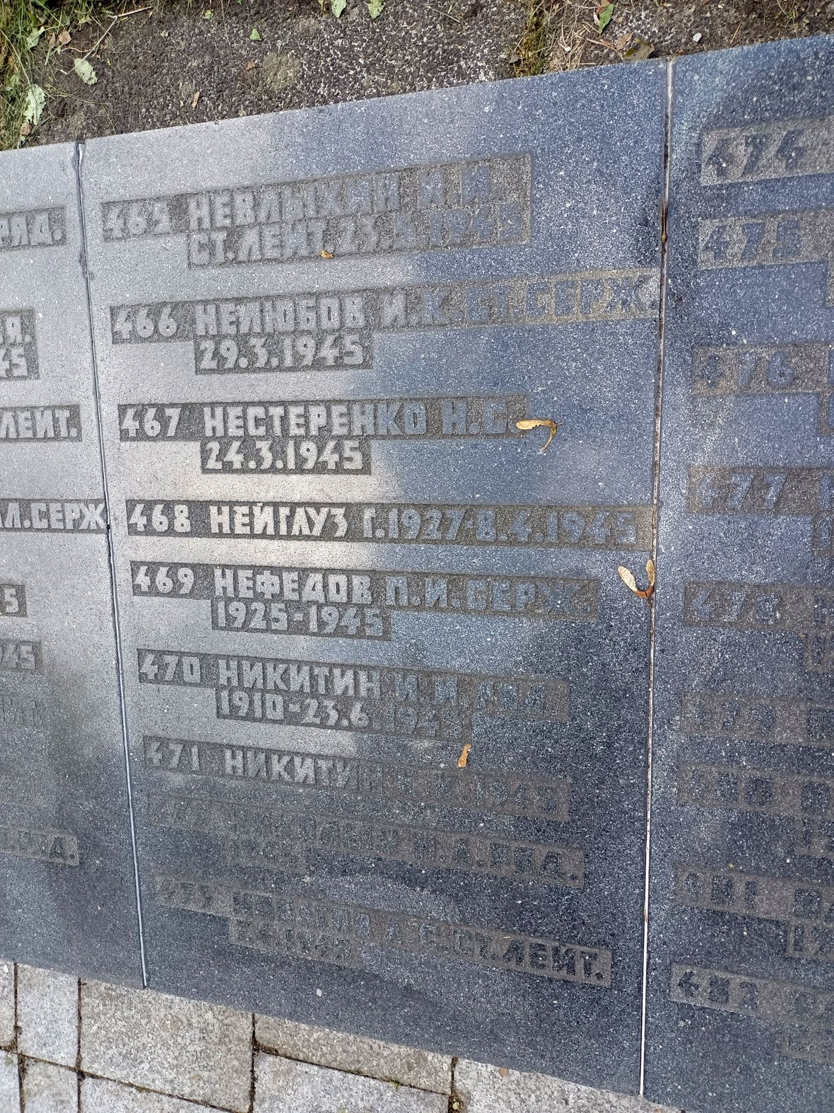 Воинское кладбище в Гданьске